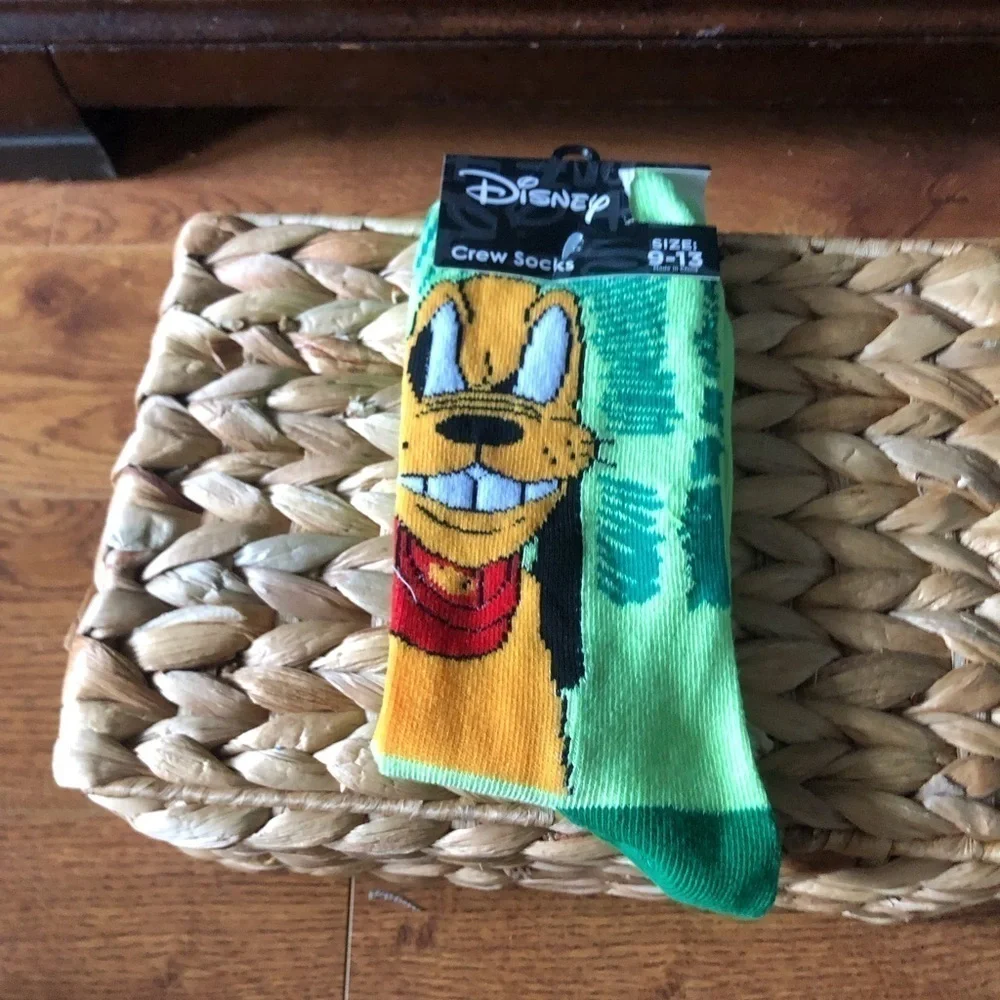 Disney: Mickey & Friends: Pluto crew socks